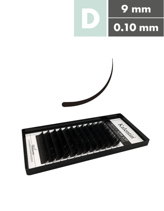Extension ciglia D Ø0,10 - 9mm | Kalentin