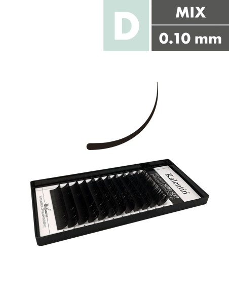 Extension ciglia D Ø0,10 - MIX | Kalentin
