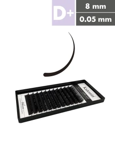 Extension ciglia D+ Ø0,05 - 8mm | Kalentin