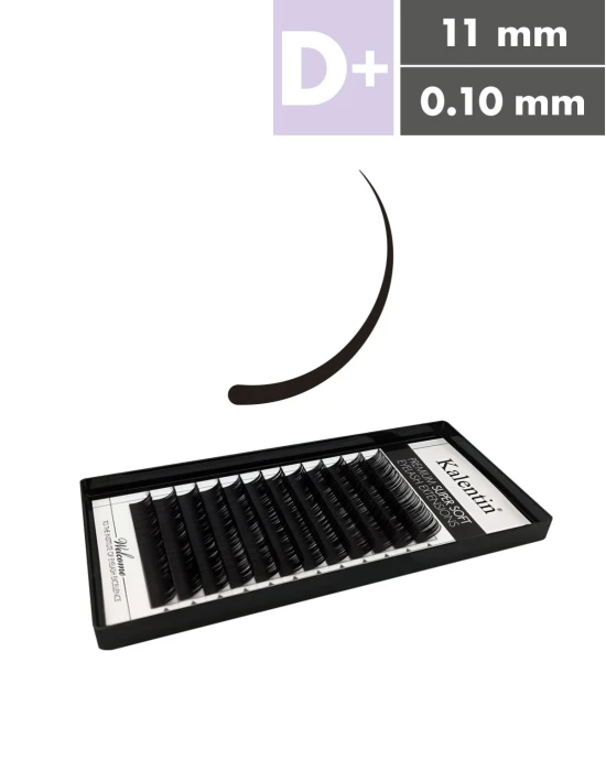 Extension ciglia D+ Ø0,10 - 11mm | Kalentin