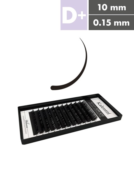 Extension ciglia D+ Ø0,15 - 10mm | Kalentin