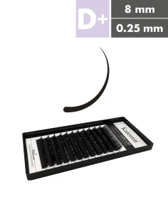Extension ciglia D+ Ø0,25 - 8mm | Kalentin