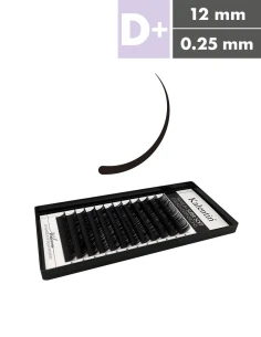 Extension ciglia D+ Ø0,25 - 12mm | Kalentin
