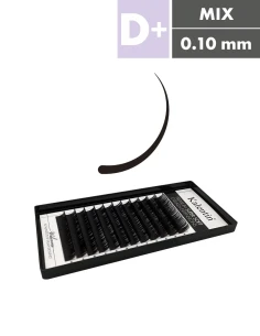 Extension ciglia D+ Ø0,10 - MIX | Kalentin