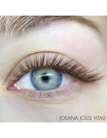 Extension ciglia marrone scuro D Ø0,05 - 12mm | Kalentin