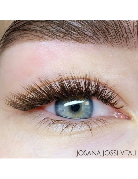 Extension ciglia marrone scuro D Ø0,07 - 12mm | Kalentin