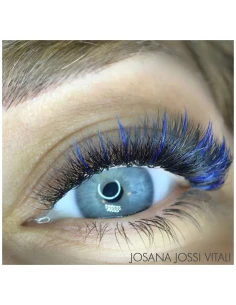 Extension ciglia blu D Ø0,10 - MIX | Kalentin 2