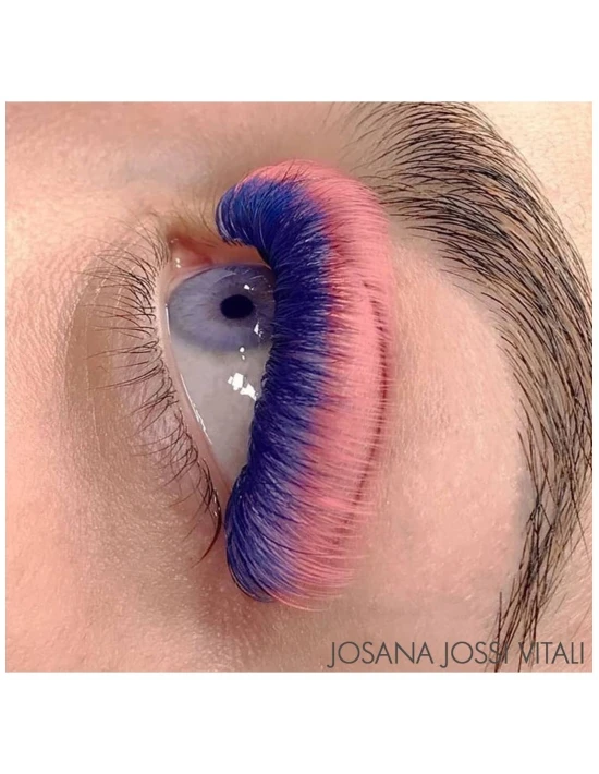 Extension ciglia blu D Ø0,10 - MIX | Kalentin