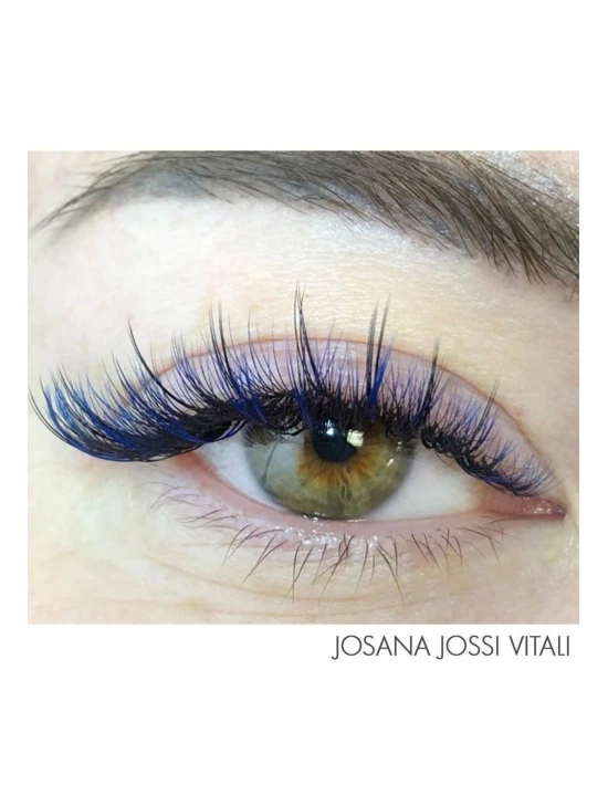 Extension ciglia blu D Ø0,10 - MIX | Kalentin