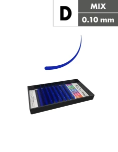 Extension ciglia blu D Ø0,10 - MIX | Kalentin