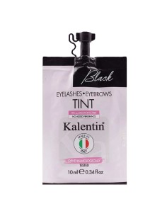 Tinta per ciglia e sopracciglia preattivata nero - 10ml| Kalentin