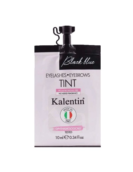 Tinta per ciglia e sopracciglia preattivata nero blu - 10ml | Kalentin