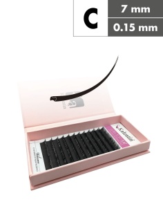 Extension Ciglia Flat C Ø0,15 - 7mm