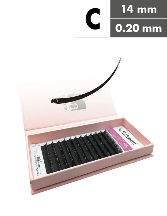 Extension Ciglia Flat C Ø0,20 - 14mm
