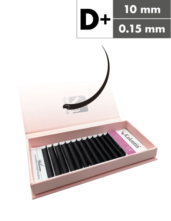 Extension Ciglia Flat D+ Ø0,15 - 10mm