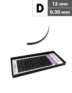 Extension Ciglia Semi-Flat D Ø0,20 - 13mm| Kalentin cosmetici