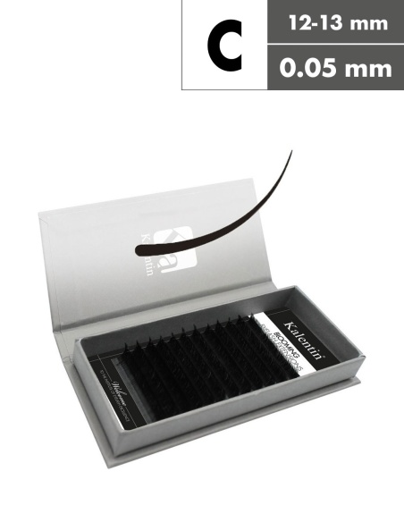 Extension Ciglia Blooming C Ø0,05 - 12-13mm| Kalentin cosmetici professionali