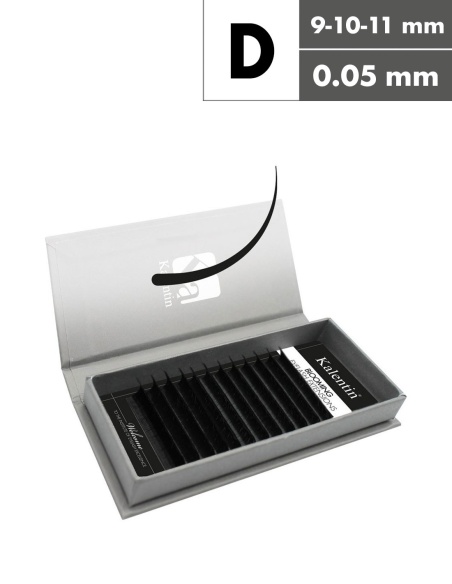 Extension Ciglia Blooming D Ø0,05 - 9-10-11mm | Kalentin cosmetici professionali