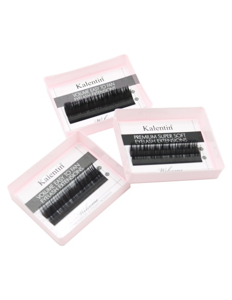 Tris di Extension ciglia tascabili | Kalentin extension ciglia