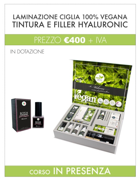 Corso laminazione vegana| KIT+tintura+botox | Kalentin corsi pro