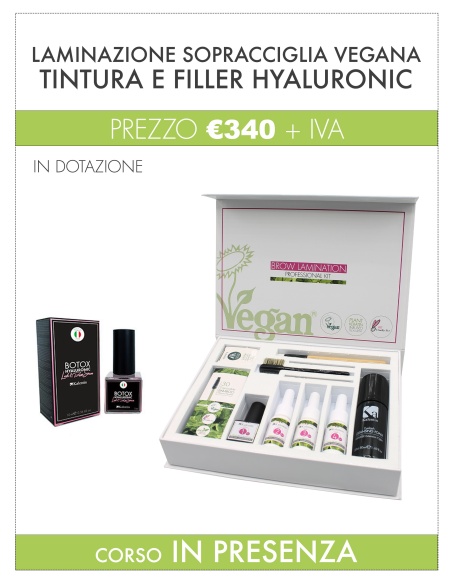 Corso laminazione e tinta sopracciglia + kit & botox | Kalentin corsi pro