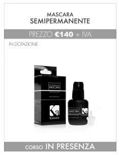 Corso mascara semipermanente con prodotto | Kalentin corsi pro