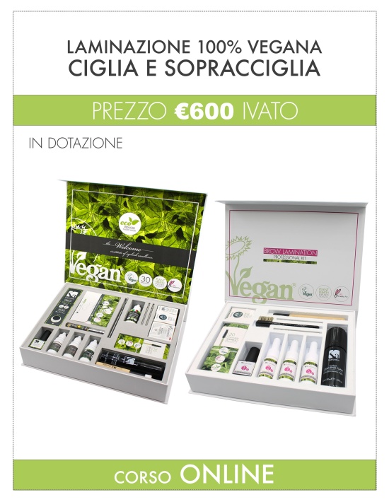Corso ONLINE laminazione ciglia & sopracciglia + tintura | Kalentin corsi pro