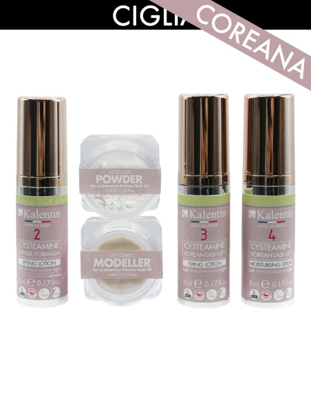 SET COREANO laminazione-tinta ciglia (20 applicazioni) | Kalentin