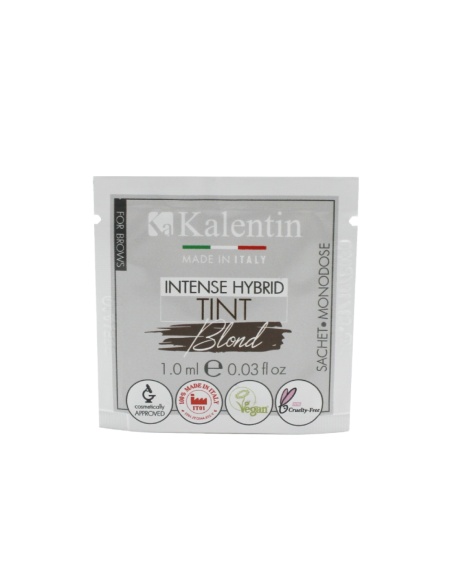 Tinta Intense Hybrid per sopracciglia preattivata - Biondo 1ml | Kalentin cosmetici di qualità