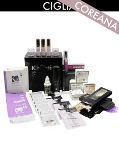 KIT COREANO laminazione ciglia-tinta ciglia (20 applicazioni) v6 | Kalentin