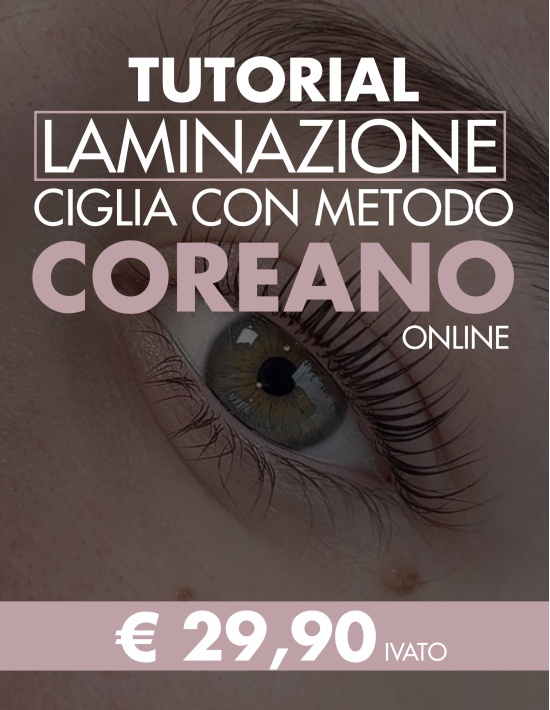 TUTORIAL ONLINE DI LAMINAZIONE CIGLIA COREANA | Kalentin corsi pro