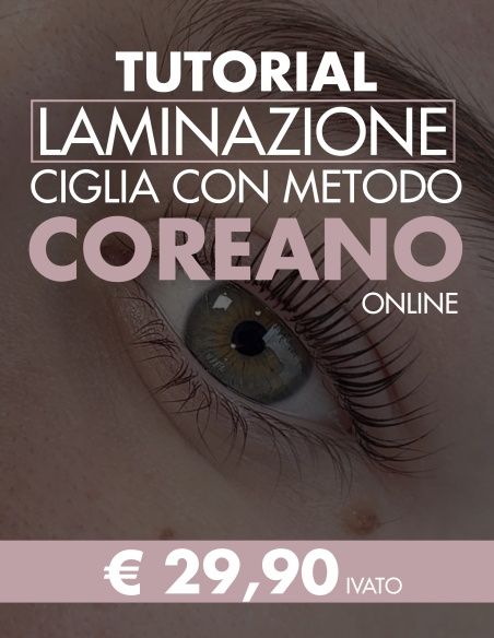 TUTORIAL ONLINE DI LAMINAZIONE CIGLIA COREANA | Kalentin corsi pro