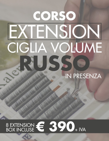 Corso extension ciglia volume russo | Kalentin corsi pro