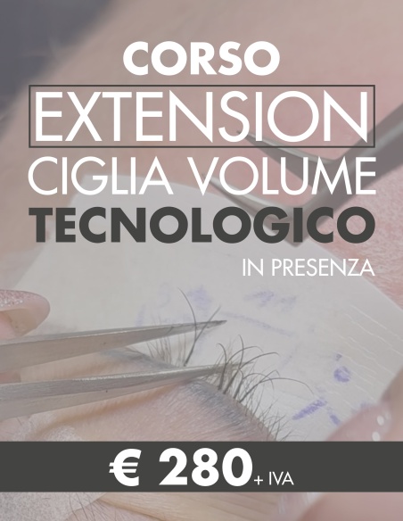 IN PRESENZA - Corso extension ciglia volume tecnologico | Kalentin corsi professionali