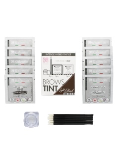 KIT TINTA sopracciglia BIONDO CHIARO Intense Hybrid - 10 pezzi | Kalentin cosmetici di qualità 2