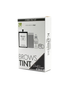 KIT TINTA sopracciglia CASTANO SCURO Ibrida effetto henné | Kalentin cosmetici di qualità