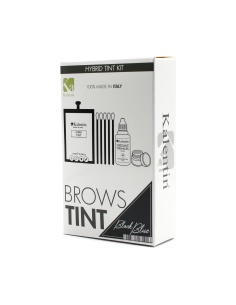 KIT TINTA sopracciglia NERO BLU Ibrida effetto henné | Kalentin cosmetici di qualità