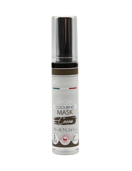 Maschera colorata ravvivante per sopracciglia Cacao - 10ml | Kalentin
