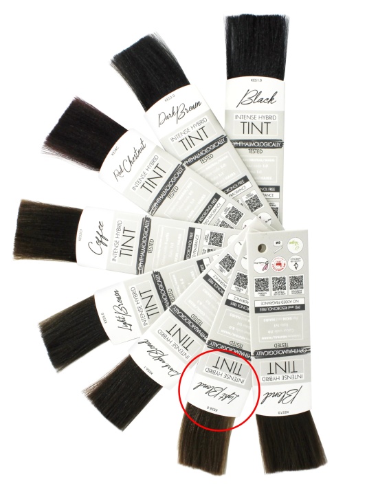 KIT TINTA sopracciglia BIONDO CHIARO Intense Hybrid - 10 pezzi | Kalentin cosmetici di qualità