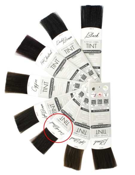 KIT TINTA sopracciglia BIONDO SCURO CENERE Intense Hybrid - 10 pezzi | Kalentin cosmetici di qualità