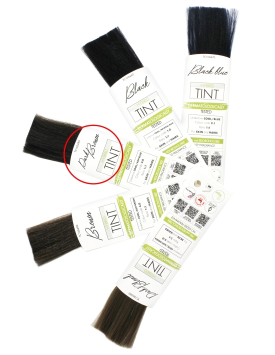 Tinta ibrida effetto henné per ciglia e sopracciglia castano scuro | Kalentin cosmetici professionali
