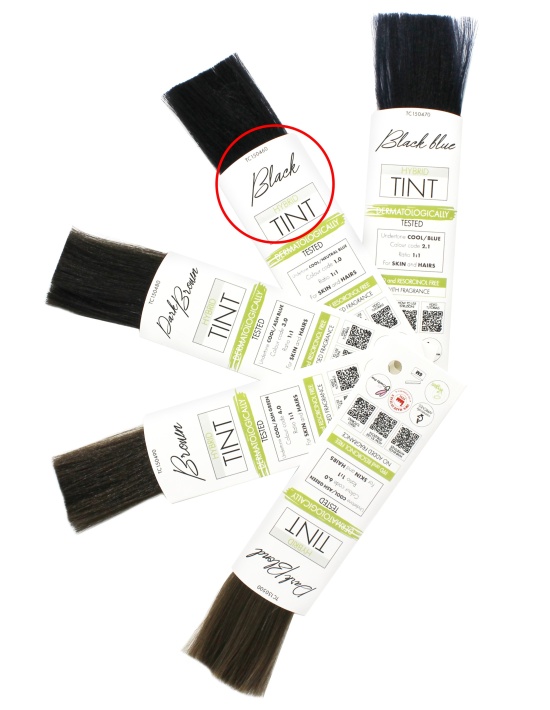 Tinta ibrida effetto henné per sopracciglia nero - 30ml| Kalentin cosmetici professionali