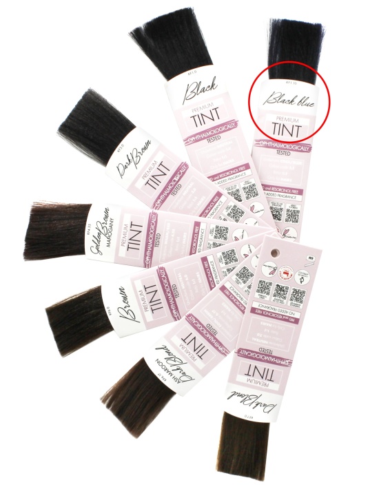 Tinta per ciglia e sopracciglia preattivata nero blu - 10ml | Kalentin