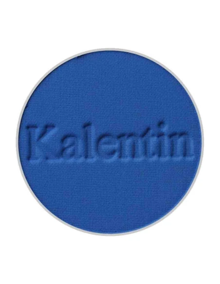 Matte cobalt blue mineral eye shadow - No 81 Majorca | Kalentin sustainable cosmetic brand