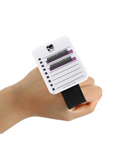 Polsino elastico con lash pad trattamento extension ciglia | Kalentin