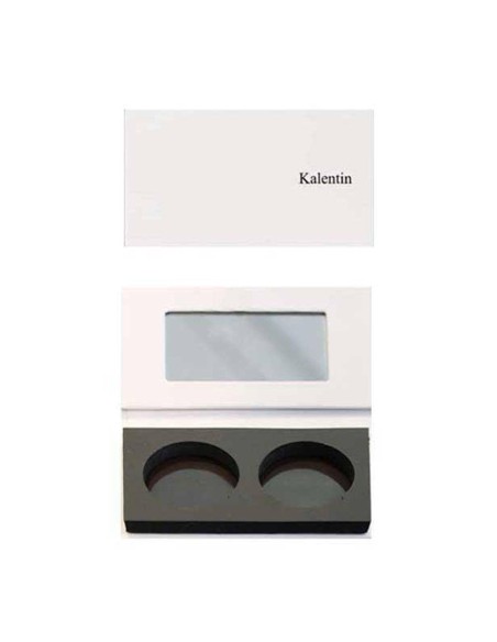 Palette vuota per composizione makeup - 2 spazi|Kalentin sustainable cosmetic brand