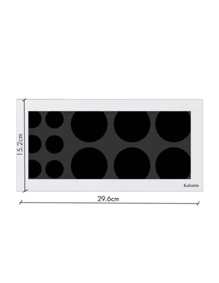 Palette vuota per composizione makeup 12 spazi - 29,6cm|Kalentin sustainable cosmetic brand