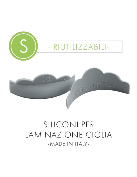 Pads in silicone riutilizzabili S - Box 8 pezzi (4 paia) | Kalentin cosmetici professionali