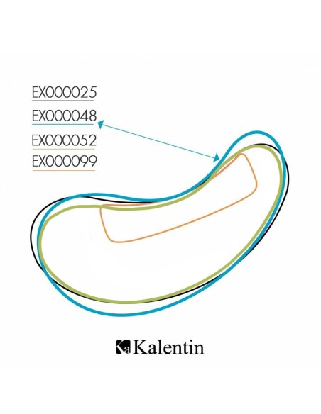 Patch per occhi sensibili Petite* con Aloe Barbadensis e Vitamina C - 20 pezzi (10 paia)| Kalentin