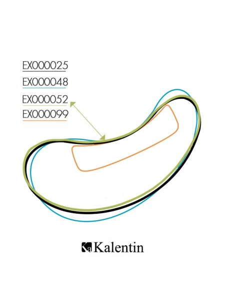 Box patch per occhi vegani con Aloe Barbadensis e Vitamina C - 60 pezzi ( 30 paia) | Kalentin